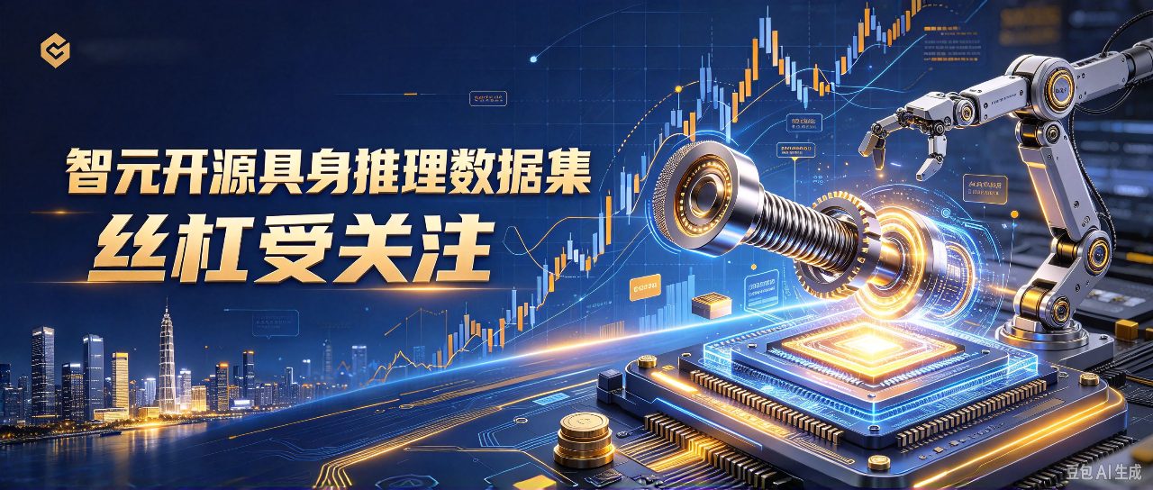 智元开源具身推理数据集丝杠受关注