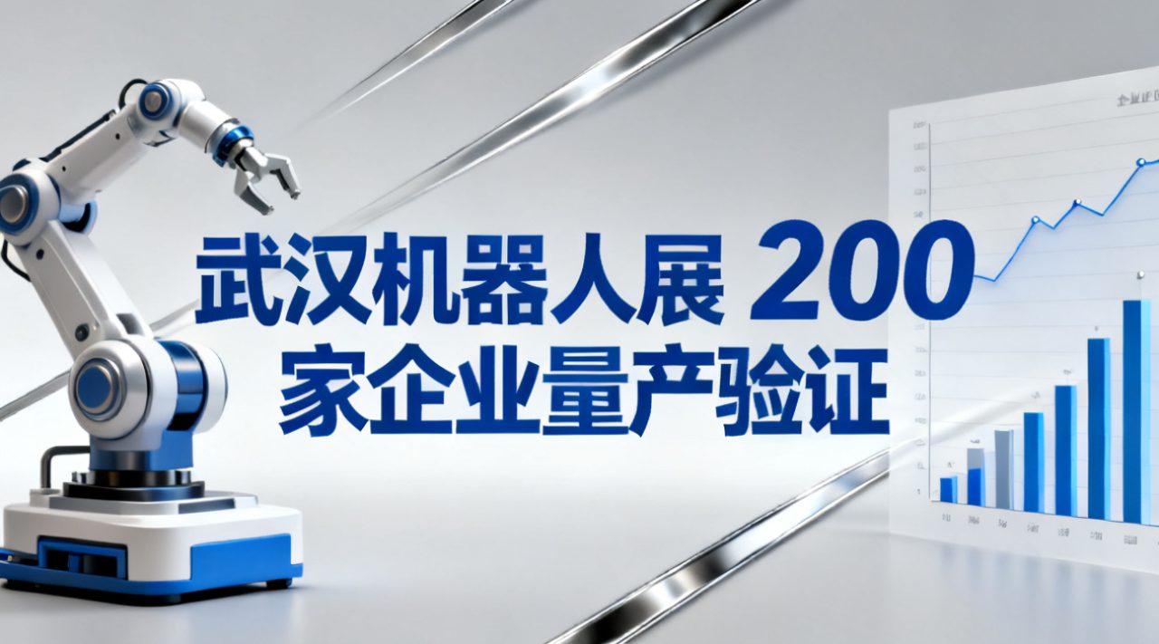 武汉机器人展200家企业量产验证
